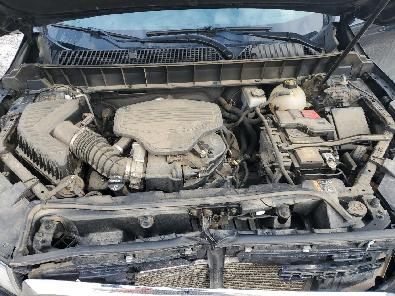 2019 GMC Acadia VIN 1GKKNULS4KZ189768 Copart auction photo, front end / side damage thumbnail 12