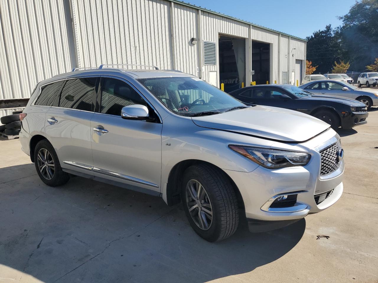 2020 Infiniti QX60 VIN 5N1DL0MN1LC517594 Copart auction photo, rear end damage thumbnail 4