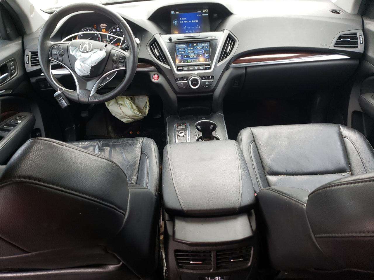 2016 Acura MDX VIN 5FRYD3H46GB014317 Copart auction photo, all over damage thumbnail 8
