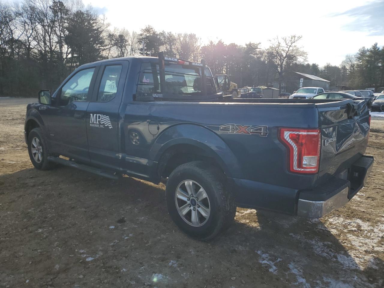 2016 Ford F-150 VIN 1FTEX1EP0GFD07592 Copart auction photo, side / top/roof damage thumbnail 2
