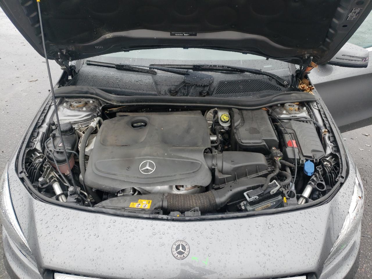 2019 Mercedes-Benz CLA-klasse VIN WDDSJ4GB9KN699502 Copart auction photo, rear end / front end damage thumbnail 11