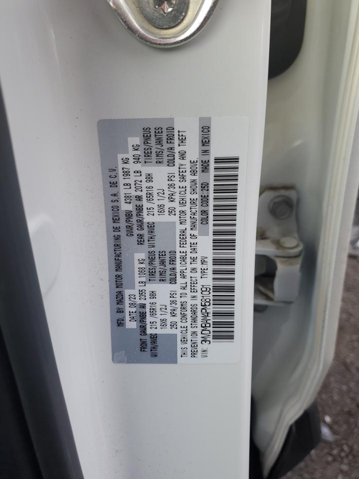 2023 Mazda CX-30 VIN 3MVDMBAM4PM581091 Copart auction photo, front end damage thumbnail 14