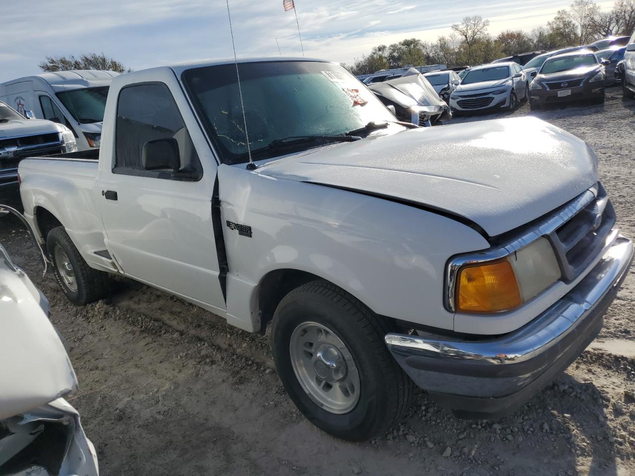 1997 Ford Ranger VIN 1FTCR10A9VPA70449 Copart auction photo, all over damage thumbnail 4