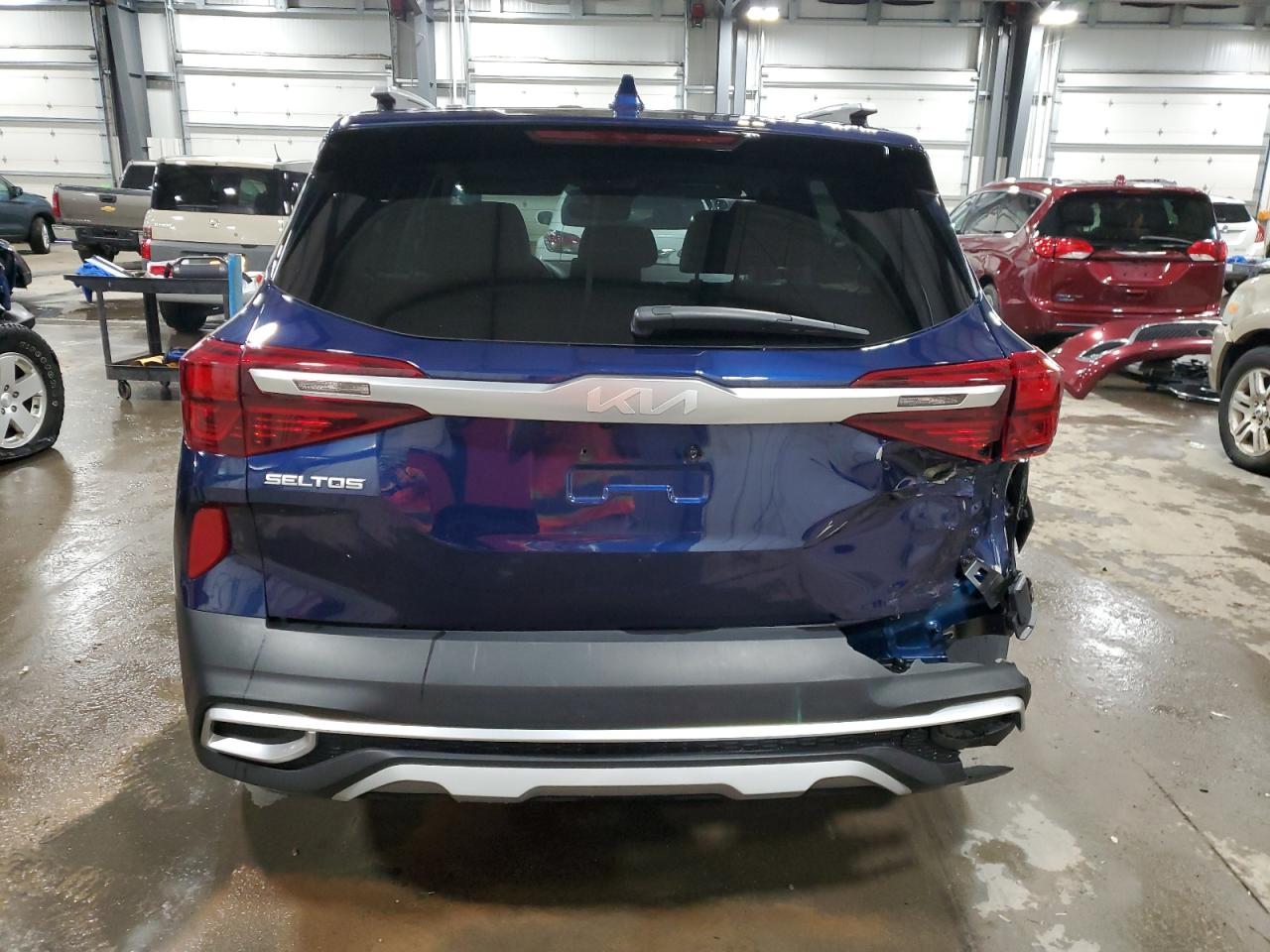 2023 KIA Seltos VIN KNDERCAAXP7467593 Copart auction photo, rear end damage thumbnail 6