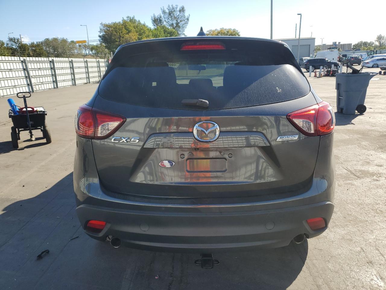 2016 Mazda CX-5 VIN JM3KE2CY9G0717702 Copart auction photo, front end damage thumbnail 6