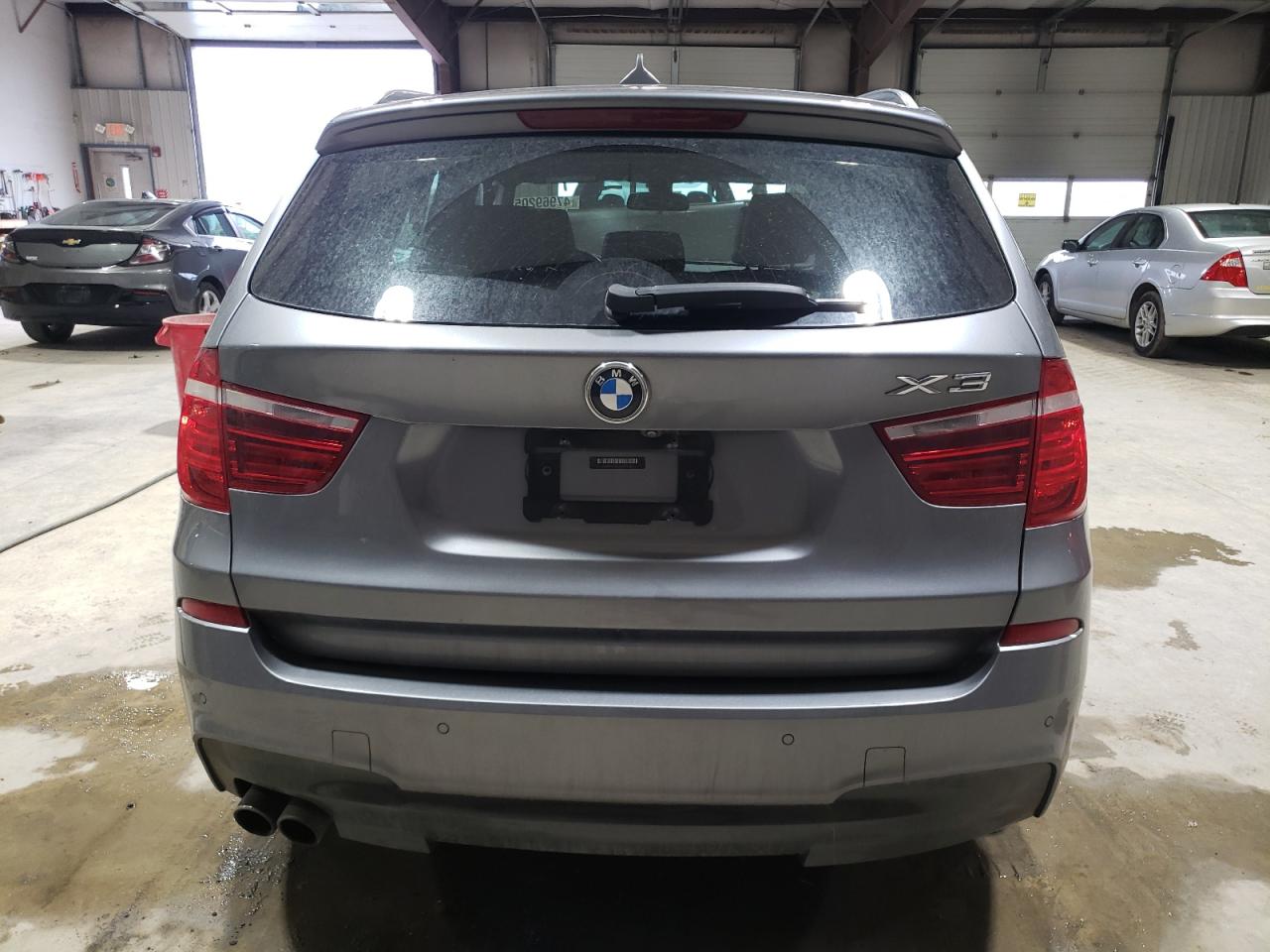 2017 BMW X3 VIN 5UXWX9C31H0W75348 Copart auction photo, front end damage thumbnail 6