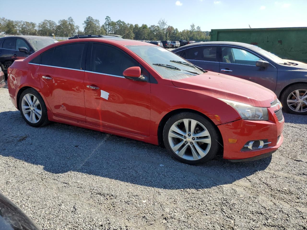 2012 Chevrolet Cruze VIN 1G1PH5SC5C7374748 Copart auction photo, water/flood damage thumbnail 4