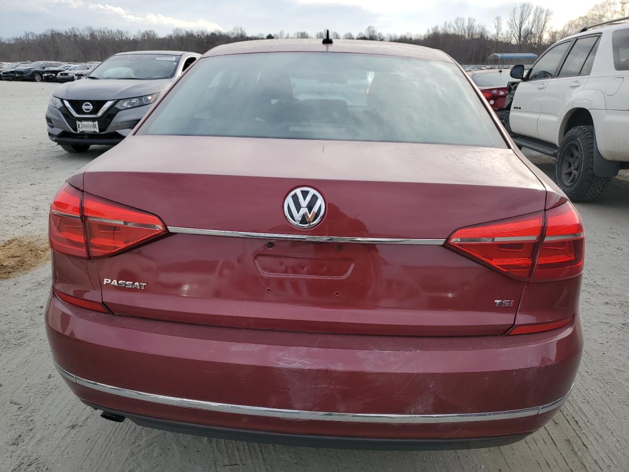 2016 Volkswagen Passat VIN 1VWAS7A37GC034314 Copart auction photo, front end damage thumbnail 6