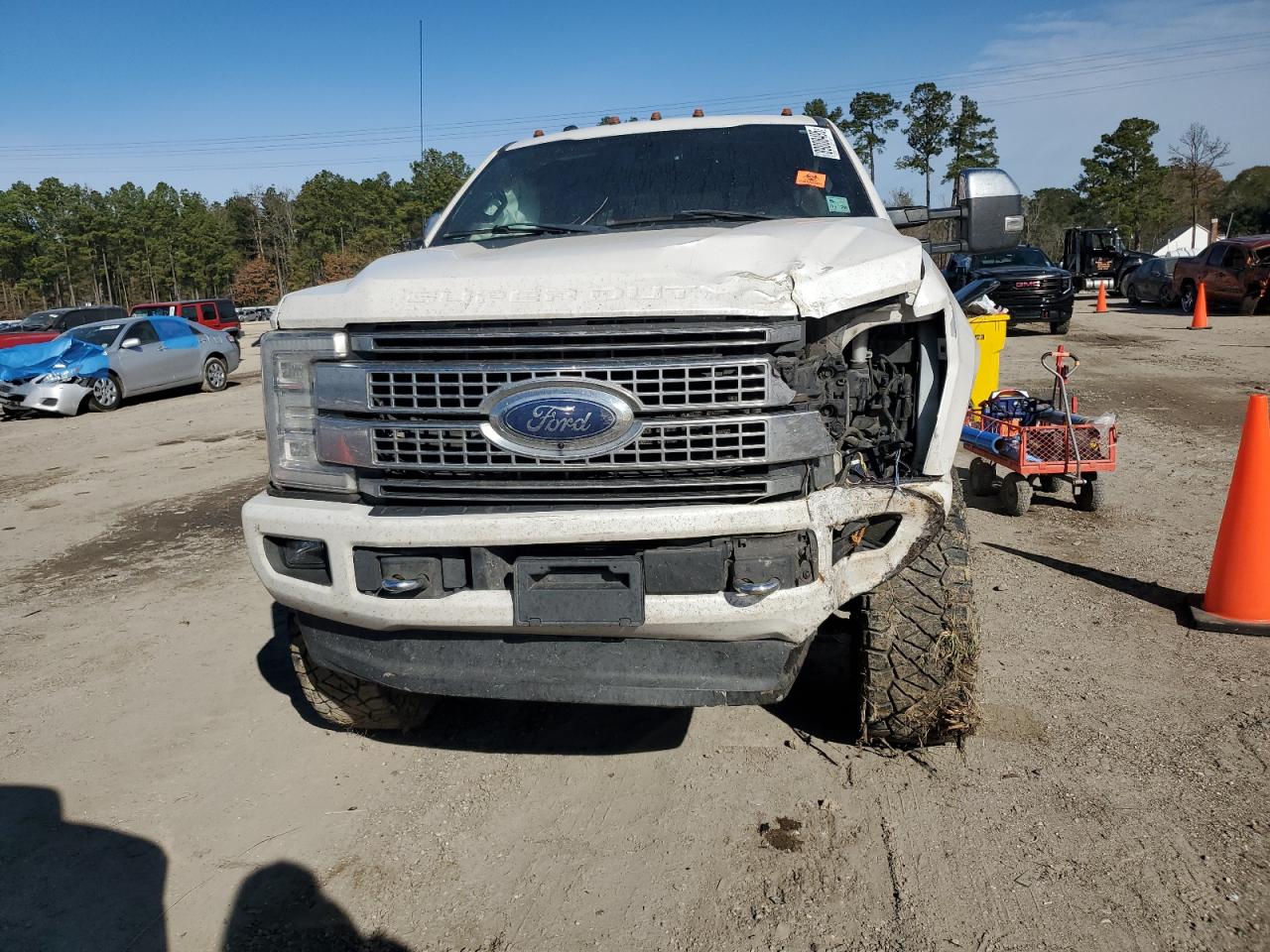 2017 Ford F250 VIN 1FT7W2BT9HEE53838 Copart auction photo, all over damage thumbnail 5