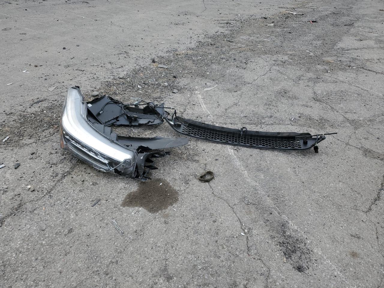 2020 Acura RDX VIN 5J8TC2H5XLL037884 Copart auction photo, front end / side damage thumbnail 15