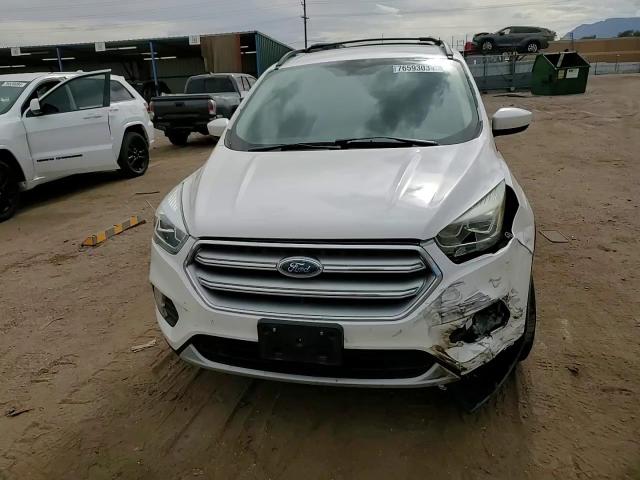 2017 Ford Escape VIN 1FMCU9G99HUC10803 Copart auction photo, front end / rear end damage thumbnail 12