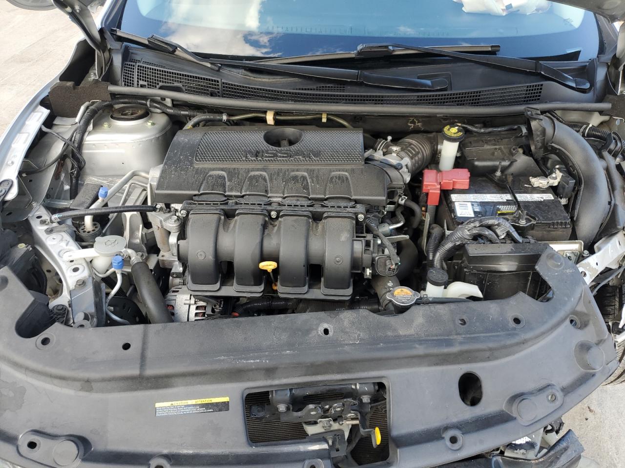 2019 Nissan Sentra VIN 3N1AB7AP8KY271712 Copart auction photo, front end damage thumbnail 12
