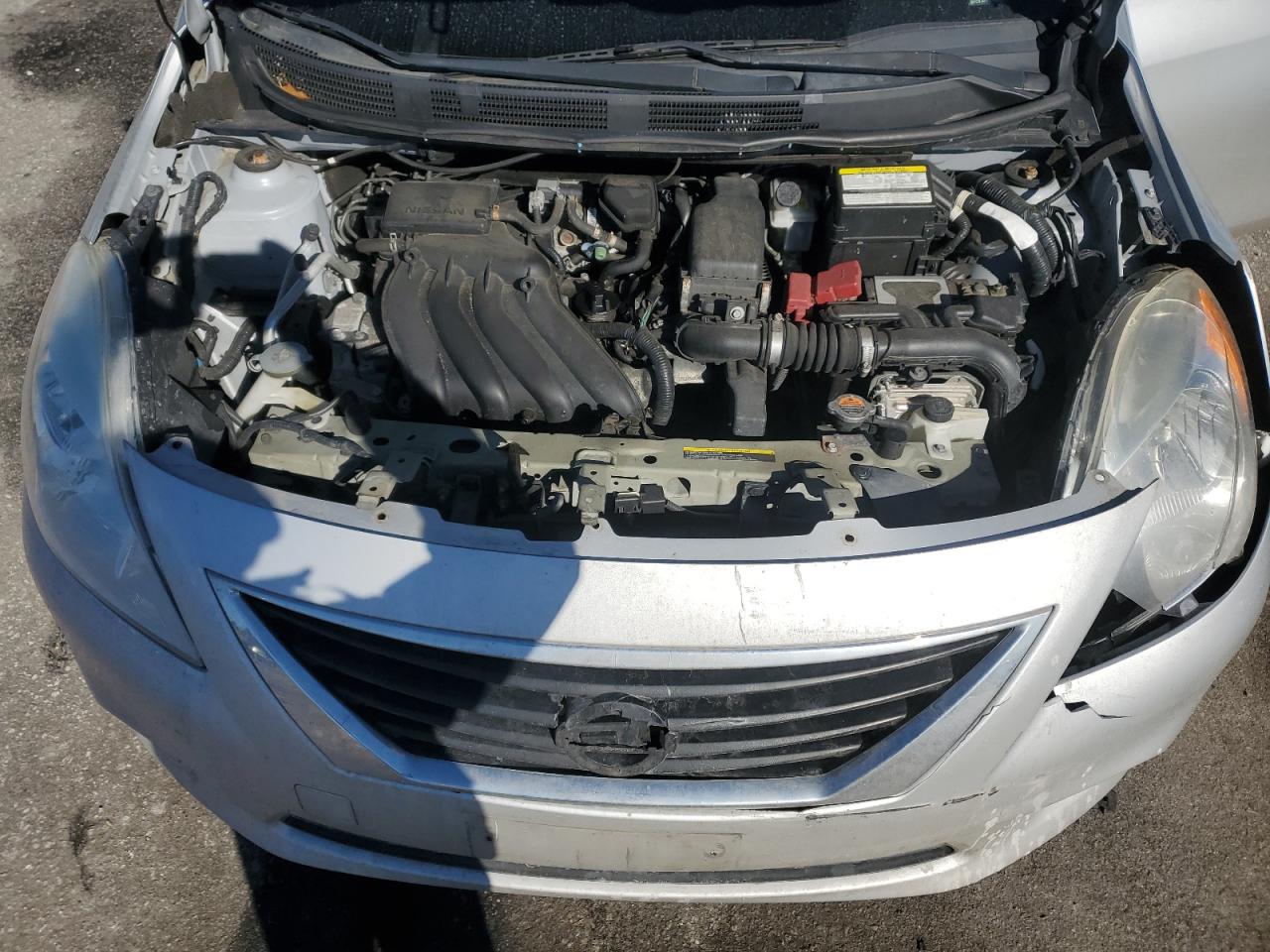 2013 Nissan Versa VIN 3N1CN7AP6DL884170 Copart auction photo, front end damage thumbnail 12