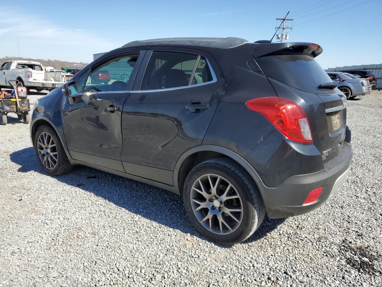 2016 Buick Encore VIN KL4CJ1SM5GB693219 Copart auction photo, side damage thumbnail 2