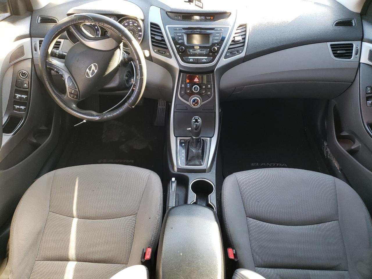 2014 Hyundai Elantra VIN 5NPDH4AEXEH505582 Copart auction photo, front end / minor dent/scratches damage thumbnail 8