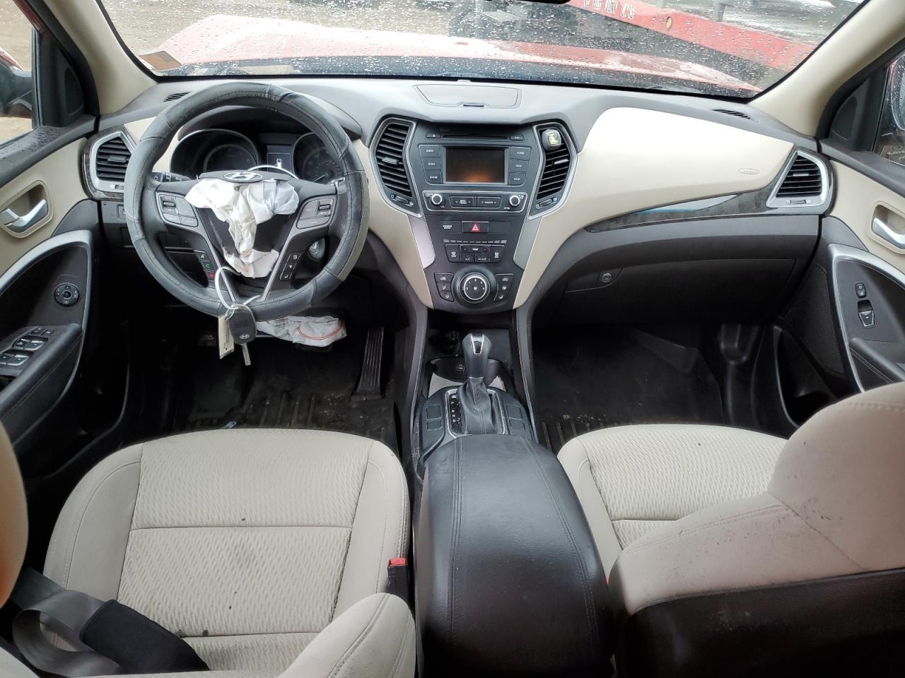 2018 Hyundai Santa Fe VIN 5XYZTDLB5JG512481 Copart auction photo, front end damage thumbnail 8