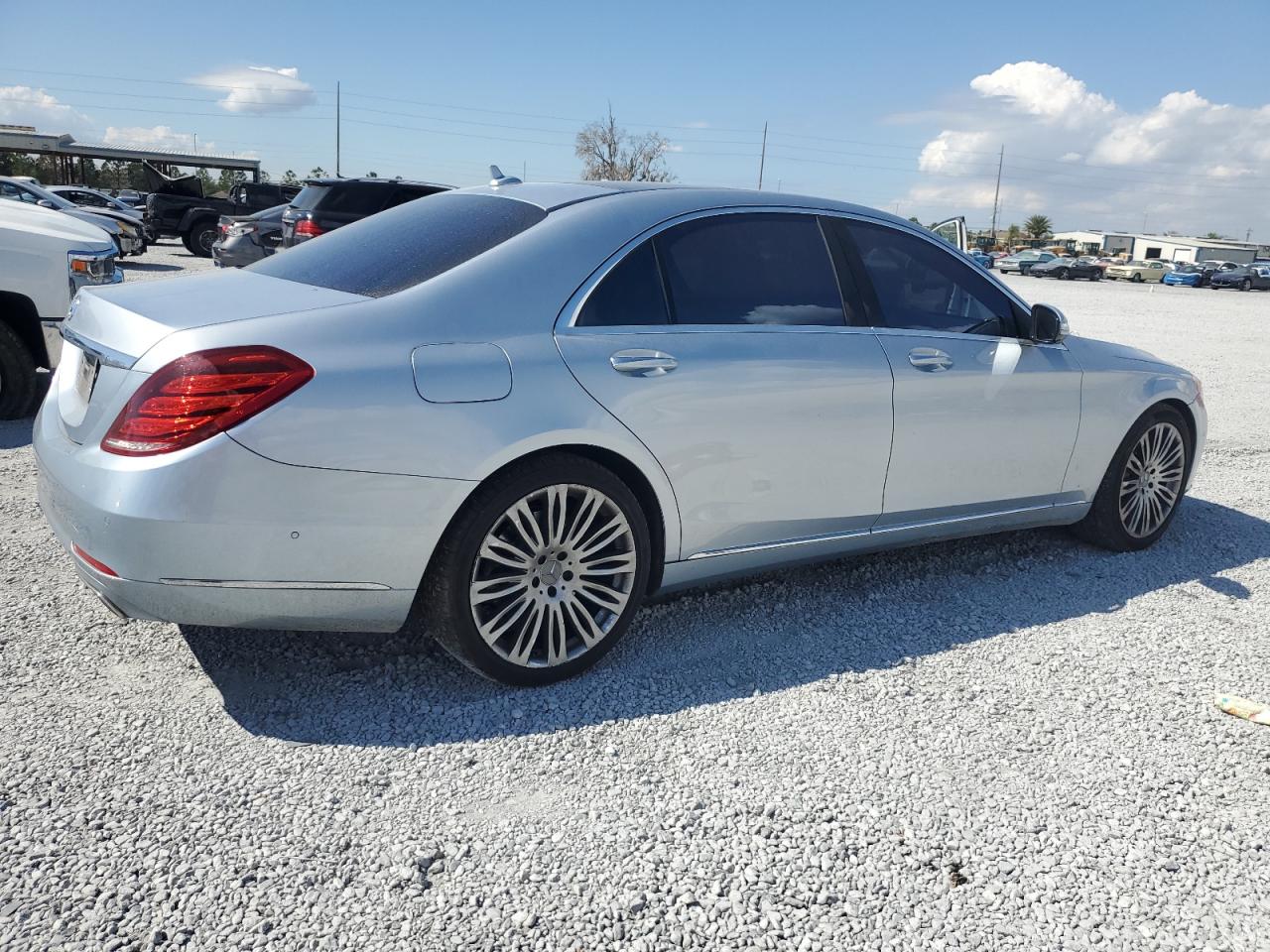 2015 Mercedes-Benz S-klasse VIN WDDUG8CBXFA130482 Copart auction photo, water/flood damage thumbnail 3