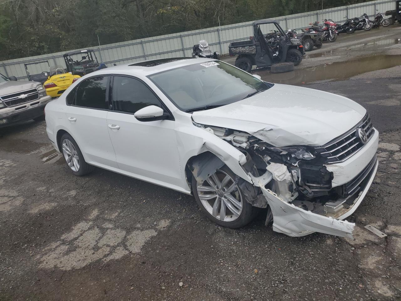 2019 Volkswagen Passat VIN 1VWLA7A32KC004206 Copart auction photo, front end damage thumbnail 4