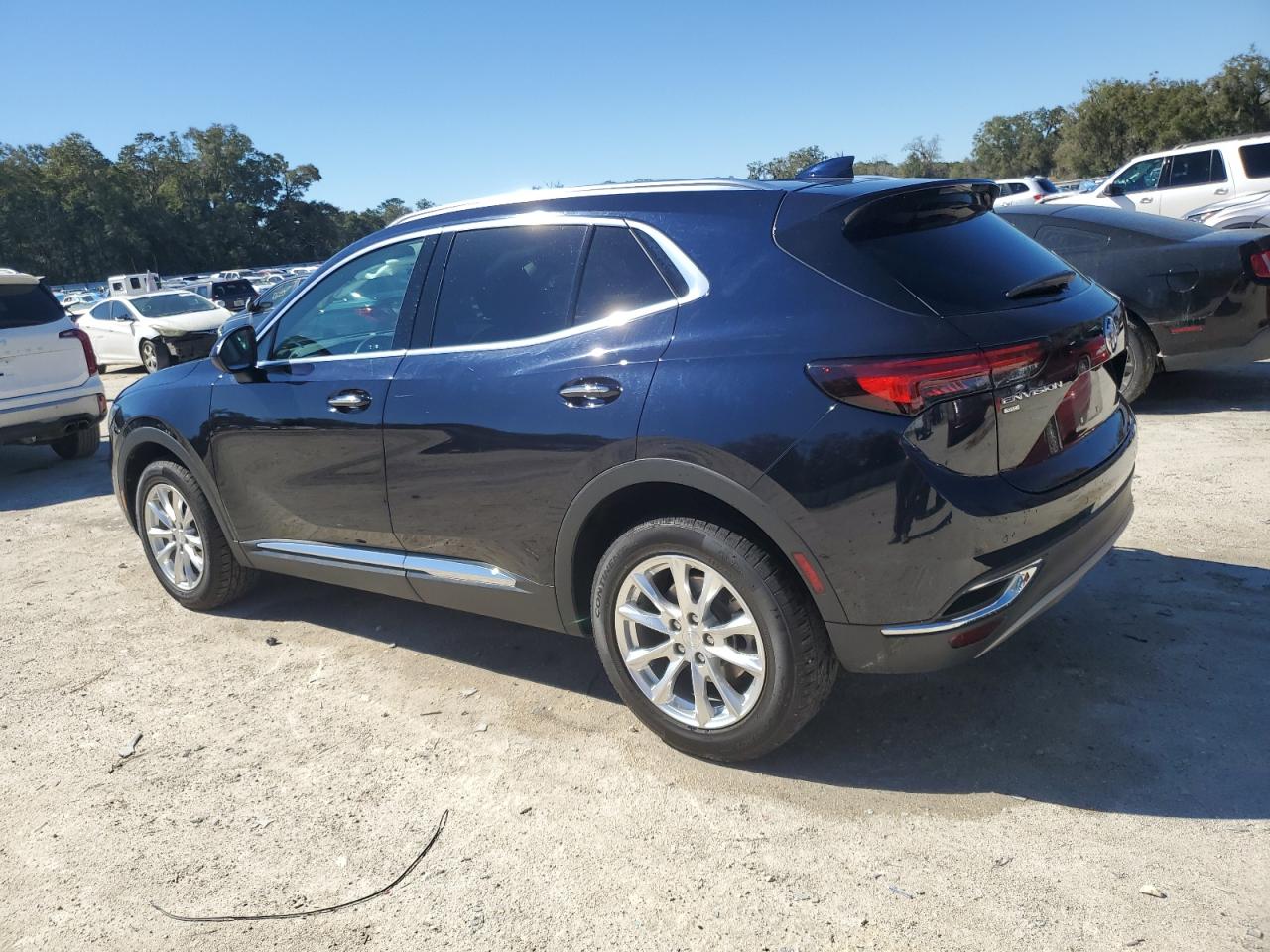 2021 Buick Envision VIN LRBFZMR46MD105023 Copart auction photo, side / rear end damage thumbnail 2