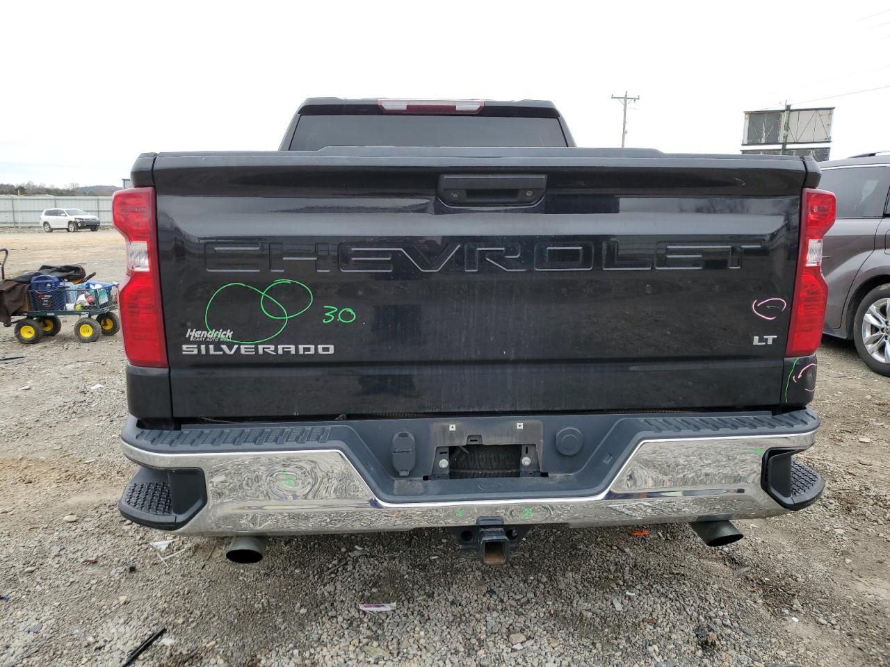 2020 Chevrolet Silverado VIN 1GCRYDED9LZ152958 Copart auction photo, front end / minor dent/scratches damage thumbnail 6