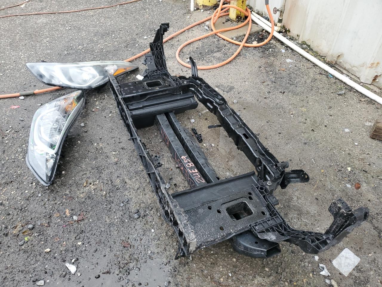2015 Hyundai Elantra VIN KMHDH4AEXFU221923 Copart auction photo, front end damage thumbnail 12