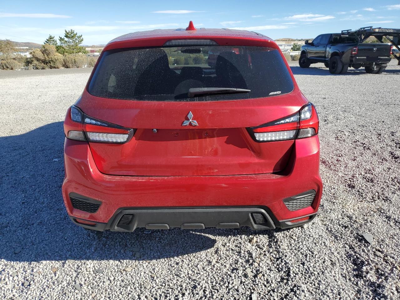 2021 Mitsubishi Outlander VIN JA4ARUAU0MU023595 Copart auction photo, front end damage thumbnail 6