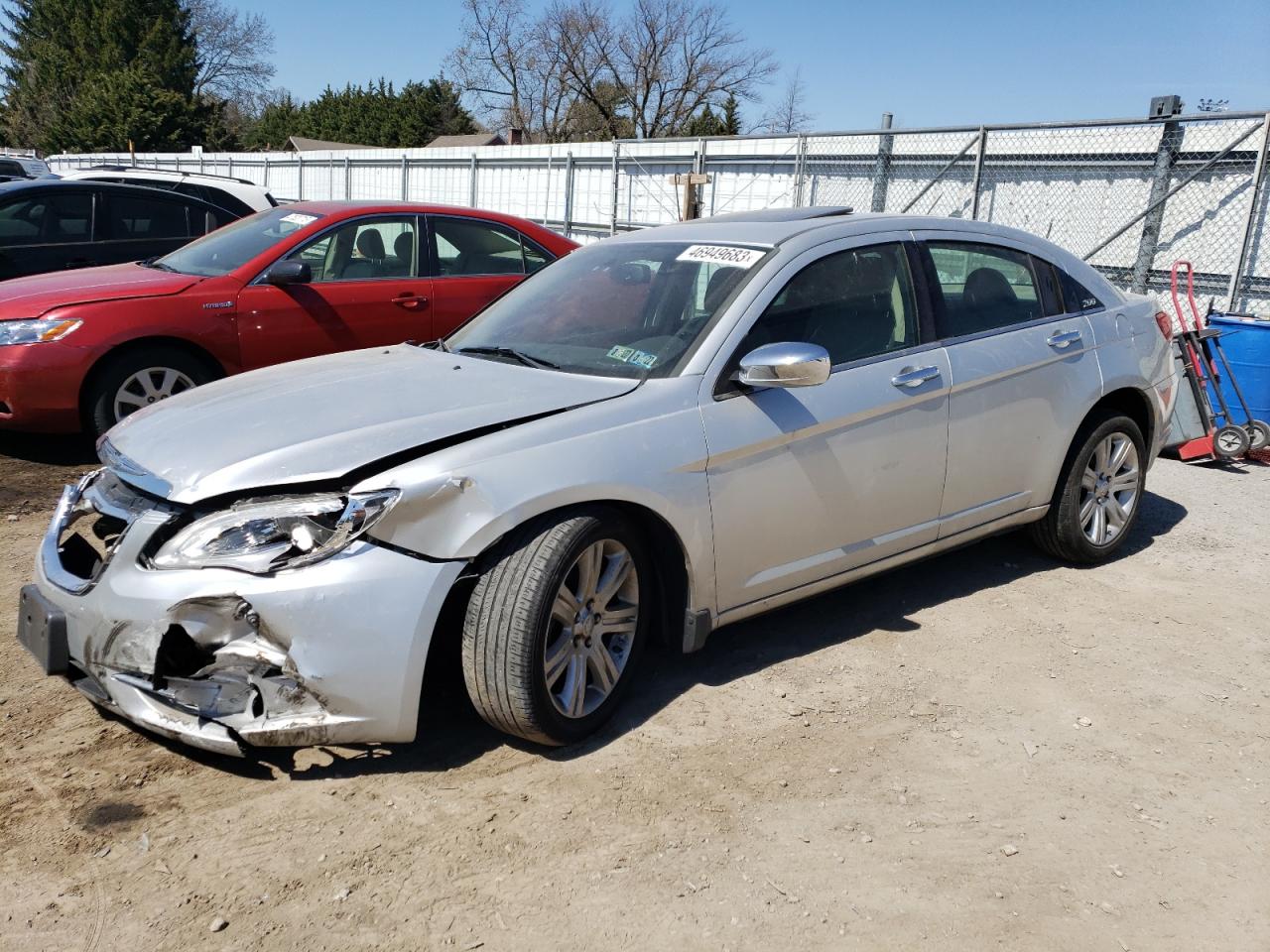 2011 Chrysler 200 VIN 1C3BC2FG7BN582298