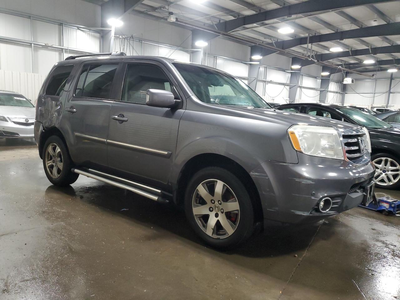 2015 Honda Pilot VIN 5FNYF4H90FB043274 Copart auction photo, front end / rear end damage thumbnail 4