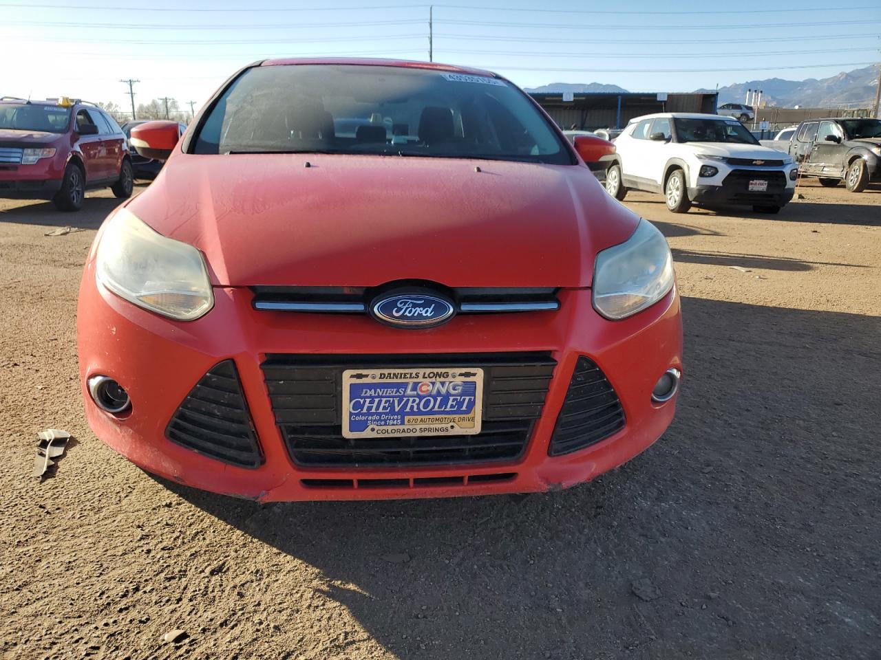 2012 Ford Focus VIN 1FAHP3F25CL257835 Copart auction photo, front end damage thumbnail 5