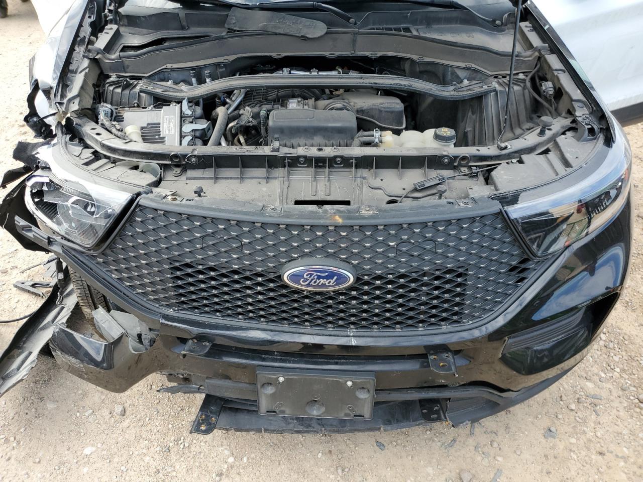 2021 Ford Explorer VIN 1FM5K8AB7MGC33204 Copart auction photo, all over damage thumbnail 12