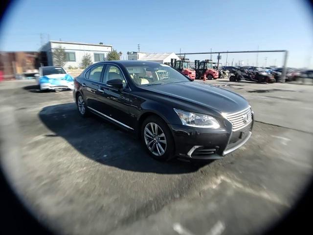 2015 Lexus LS VIN JTHBL5EF6F5135777 Copart auction photo, side / rear end damage thumbnail 10