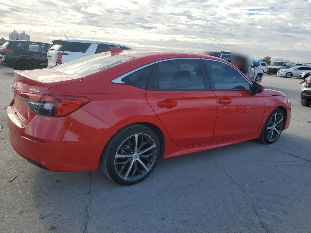 2022 Honda Civic VIN 2HGFE1F94NH308512 Copart auction photo, all over damage thumbnail 3