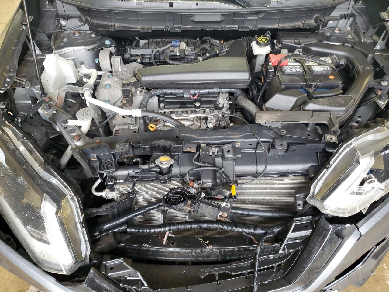 2017 Nissan Rogue VIN JN8AT2MV9HW024484 Copart auction photo, front end / rear end damage thumbnail 14