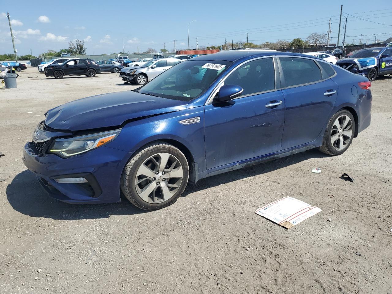 2019 KIA Optima VIN 5XXGT4L33KG361047