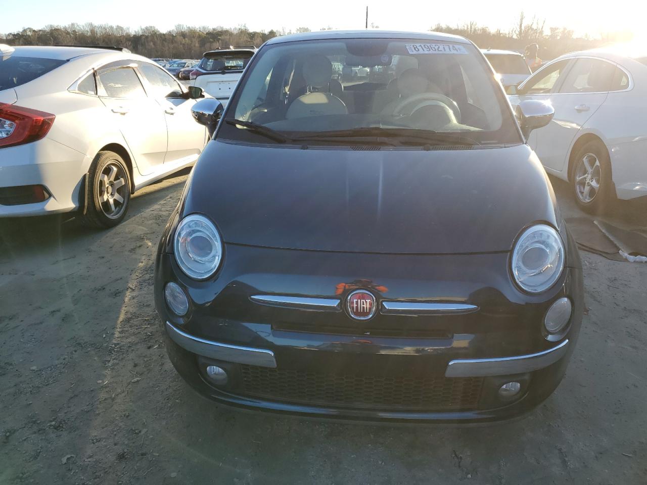 2014 Fiat 500 VIN 3C3CFFCRXET288228 Copart auction photo, rear end damage thumbnail 5