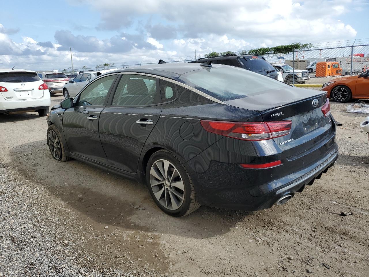 2019 KIA Optima VIN 5XXGT4L36KG286988 Copart auction photo, side damage thumbnail 2