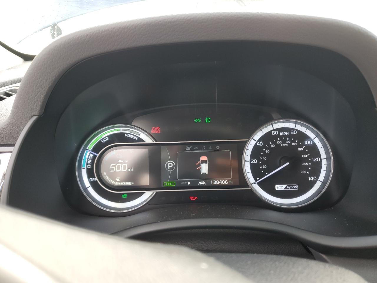 2017 KIA Niro VIN KNDCC3LC2H5073669 Copart auction photo, undercarriage damage thumbnail 9