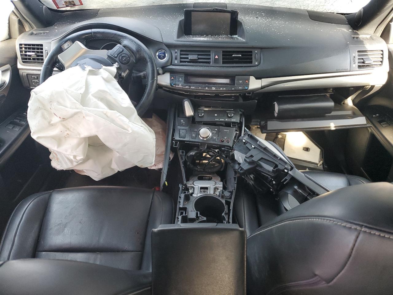 2014 Lexus CT VIN JTHKD5BH3E2193803 Copart auction photo, front end / side damage thumbnail 8