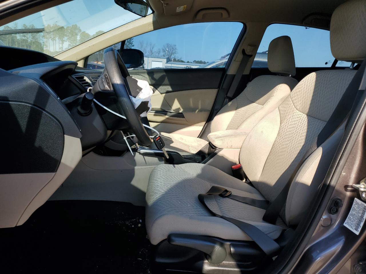 2015 Honda Civic VIN 19XFB2F52FE092375 Copart auction photo, front end damage thumbnail 7