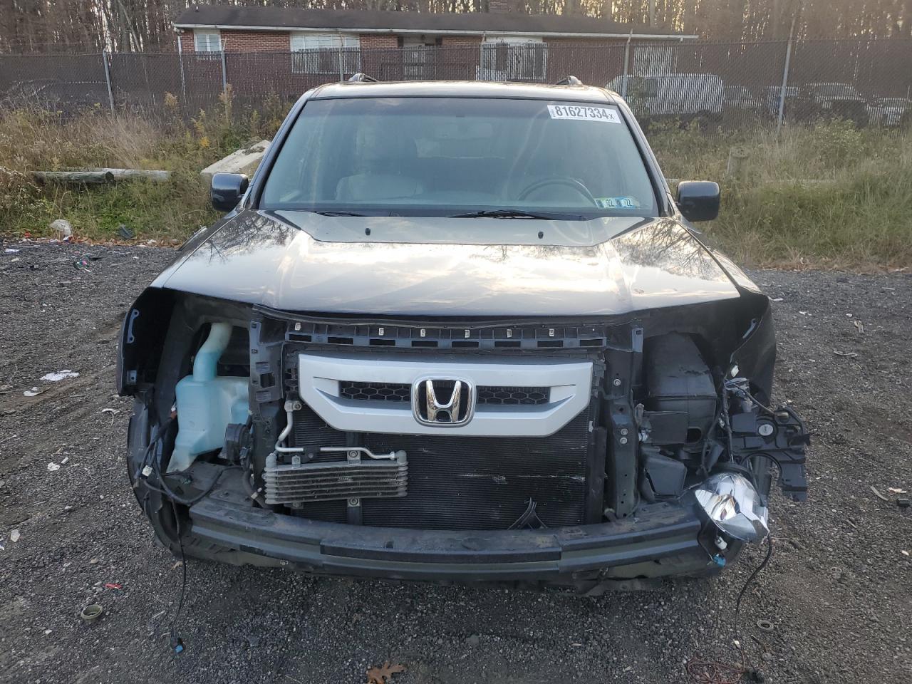 2011 Honda Pilot VIN 5FNYF4H5XBB020849 Copart auction photo, front end damage thumbnail 5
