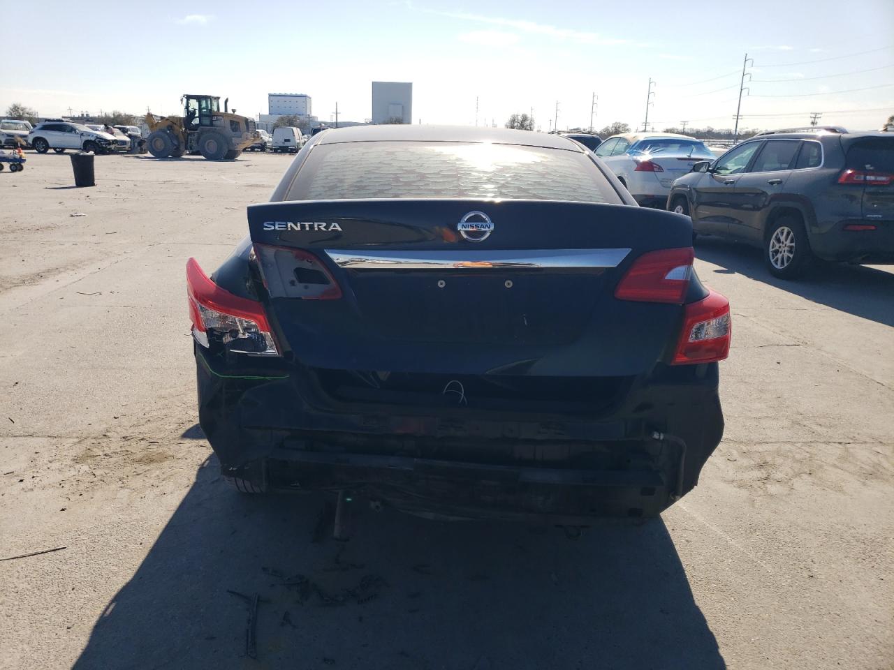 2018 Nissan Sentra VIN 3N1AB7AP7JY278973 Copart auction photo, rear end damage thumbnail 6