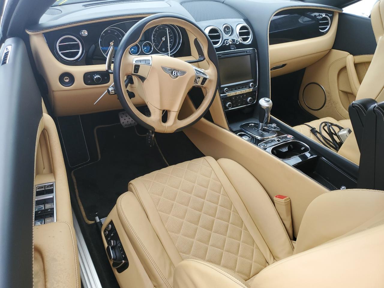2016 Bentley Continental VIN SCBGH3ZA4GC054160 Copart auction photo, water/flood damage thumbnail 8