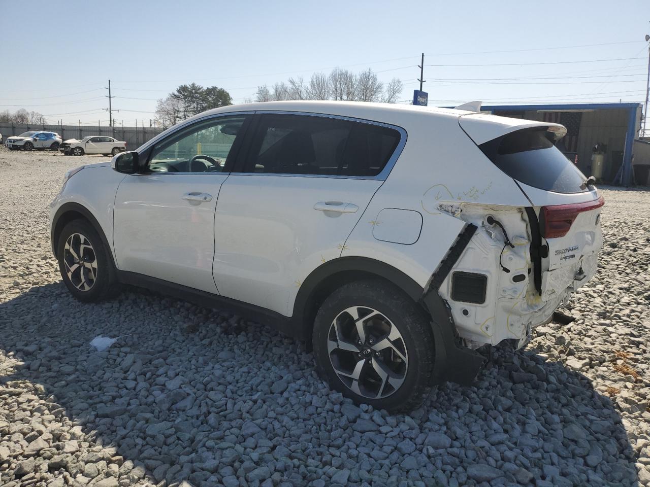 2022 KIA Sportage VIN KNDPM3AC1N7980219 Copart auction photo, rear end damage thumbnail 2