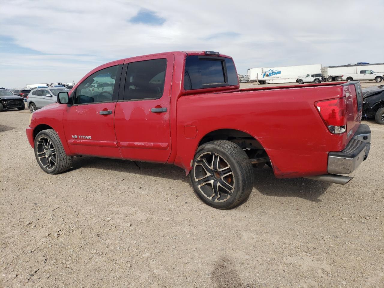 2009 Nissan Titan VIN 1N6BA07D49N311037 Copart auction photo, rear end damage thumbnail 2