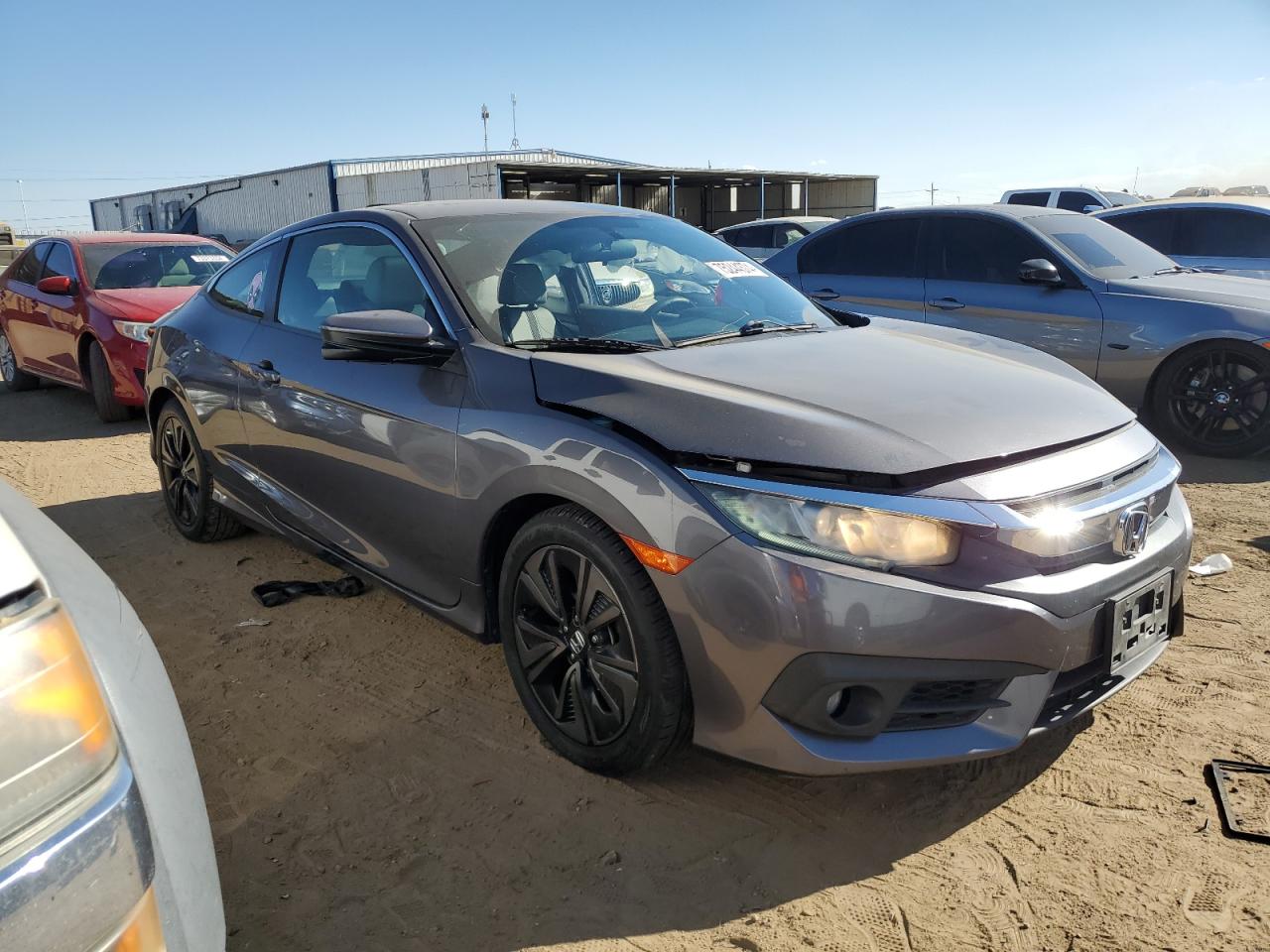 2017 Honda Civic VIN 2HGFC3B31HH355200 Copart auction photo, side damage thumbnail 4