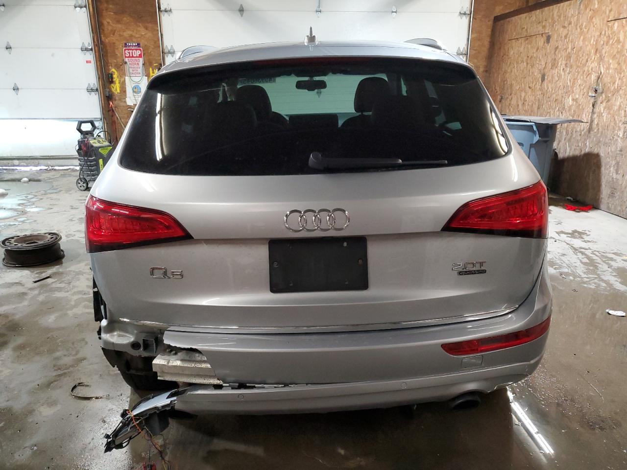 2015 Audi Q5 VIN WA1LFAFP9FA109334 Copart auction photo, all over damage thumbnail 6