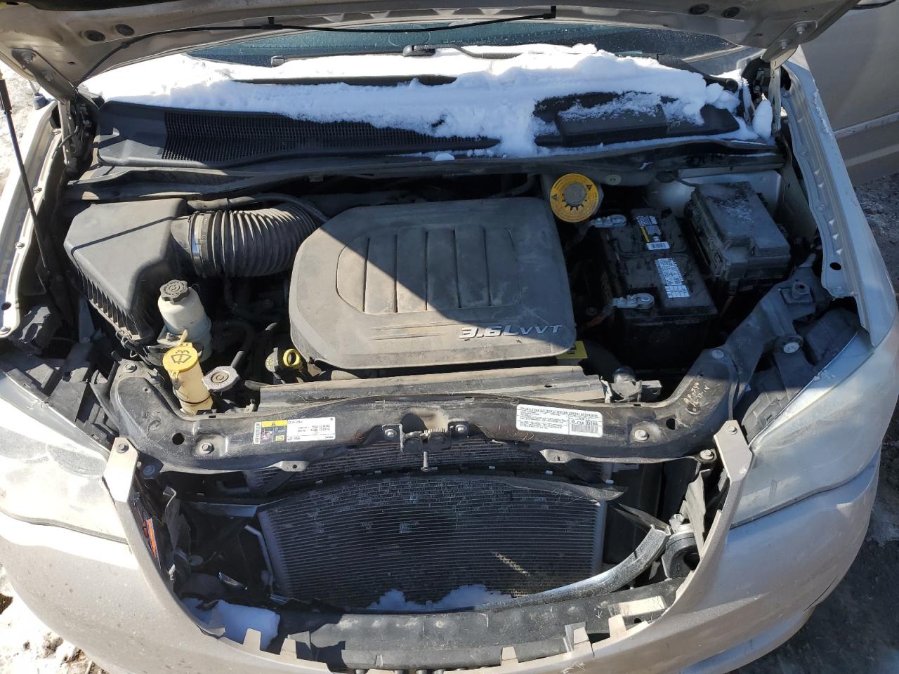 2014 Chrysler Town & Country VIN 2C4RC1BG1ER324781 Copart auction photo, front end damage thumbnail 12