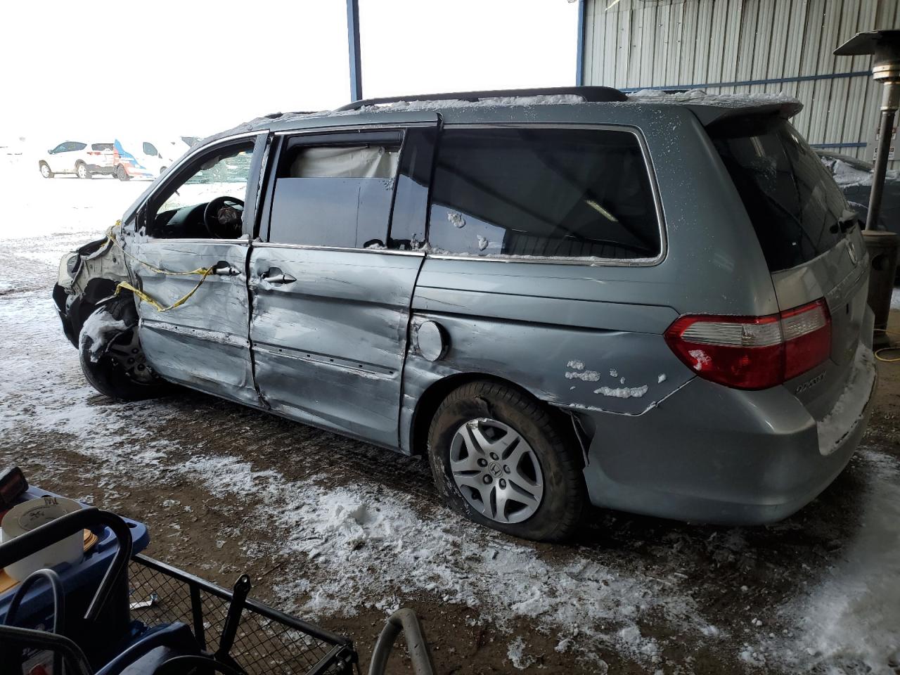 2007 Honda Odyssey VIN 5FNRL38647B091939 Copart auction photo, all over / undercarriage damage thumbnail 2