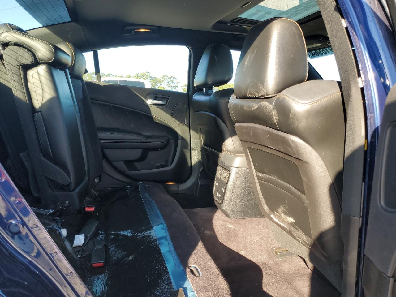 2017 Dodge Charger VIN 2C3CDXCT4HH533058 Copart auction photo, rear end / side damage thumbnail 10