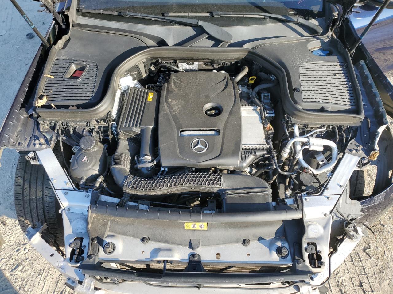 2019 Mercedes-Benz GLC VIN WDC0G4KB6KV194857 Copart auction photo, front end / minor dent/scratches damage thumbnail 12